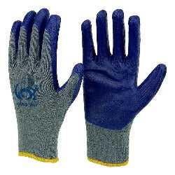 Blue Gloves [Latex Dipped Palm]