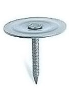 Metal Round Cap Roofing Ring Shank Nails