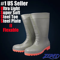 PVC Steel Toe Safety Boots