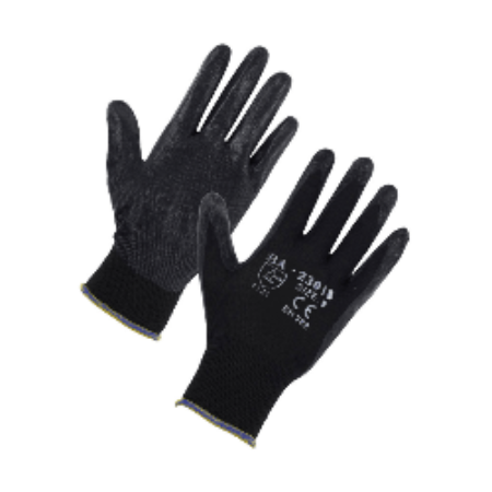 Black Latex  Gloves [240 pairs per box ]